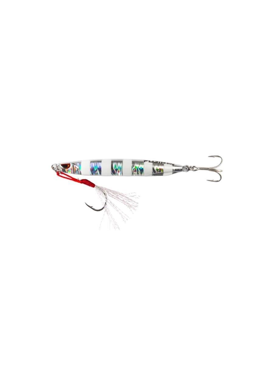 Fujin Metal Cast 40gr Shore Jig Metal Yem MT04 Zebra Glow