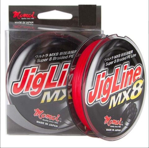Momoi Jig Line MX8 0.28mm 300M 22KG PE3 Kırmızı (Red)