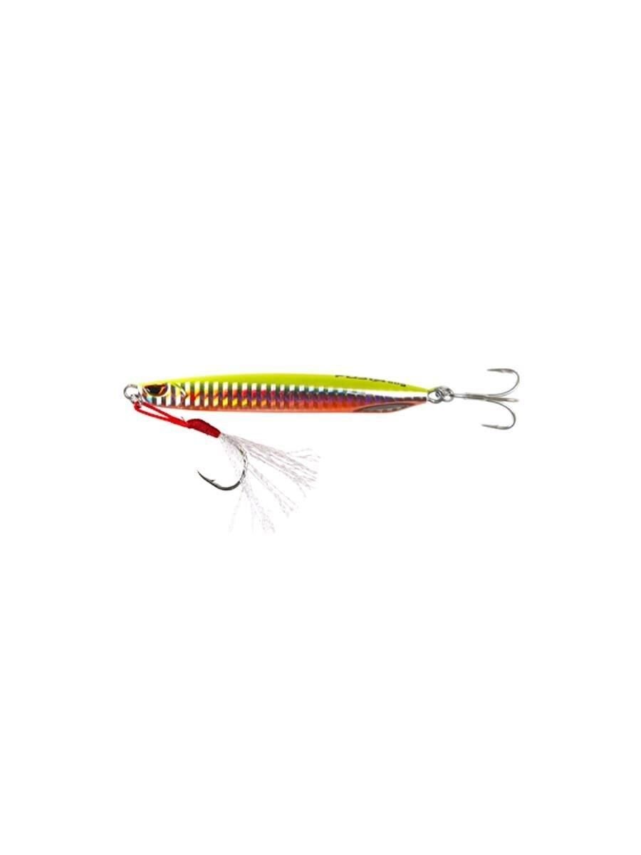 Fujin Metal Cast 60gr Shore Jig Metal Yem MT05 Yellow Chart