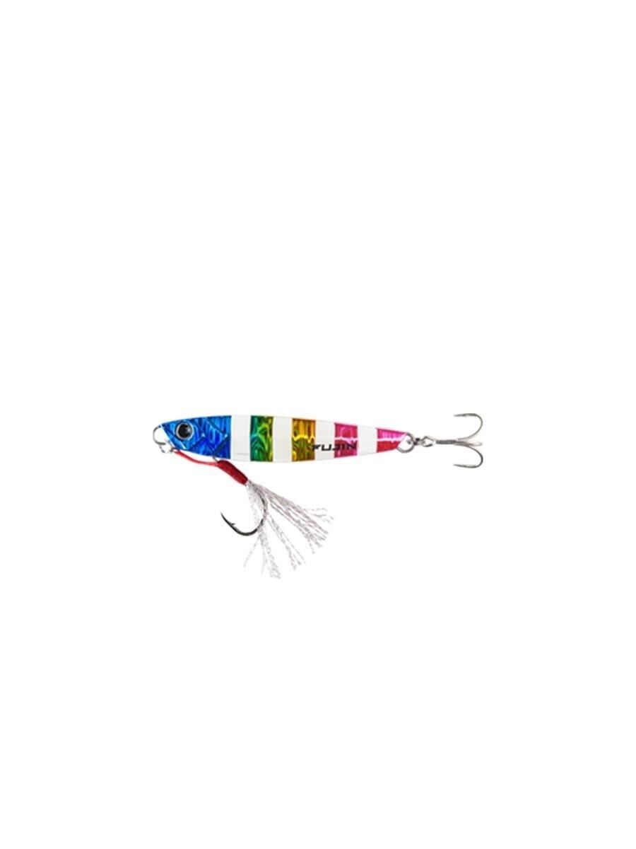 Fujin Jig-X 20gr Light Jigging Jig Yem MT21 Rainbow Glow