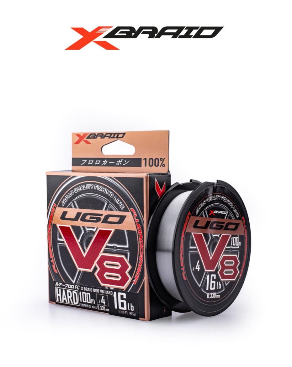 YGK X061 F-UGO V8 HARD FC 100M 6.35KG 0.307