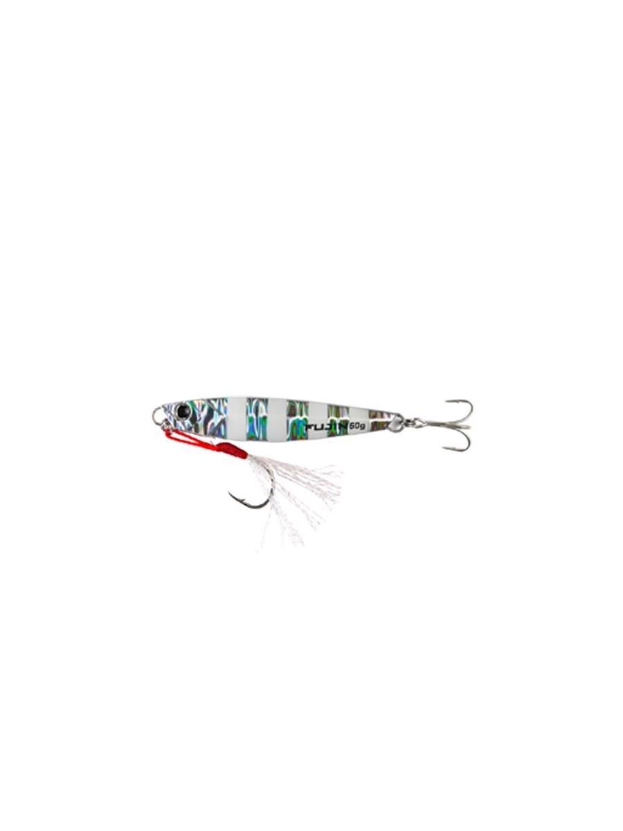 Fujin Jig-X 60gr Shore Jigging Jig Yem MT04 Zebra Glow