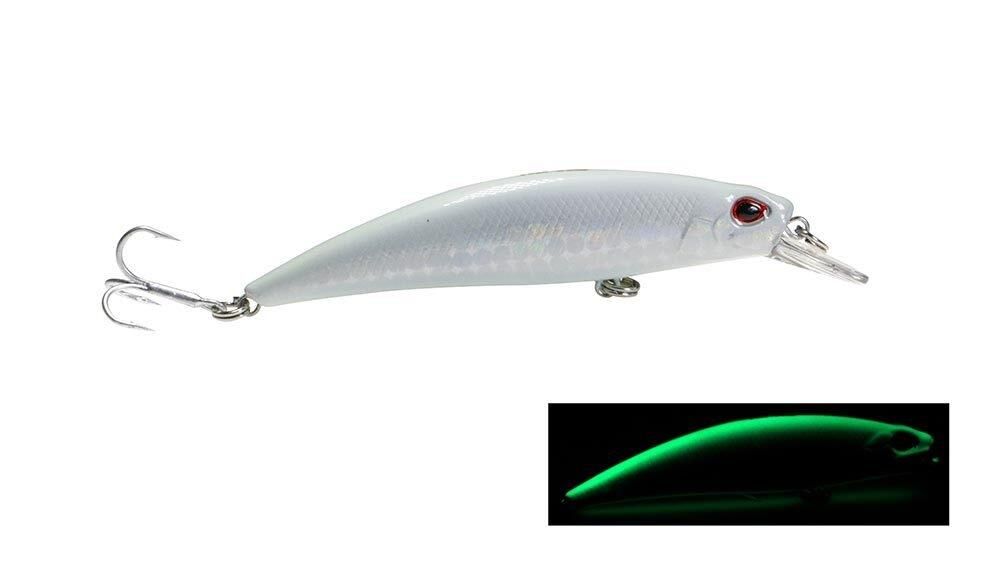 Fujin Ziggy 70mm 9.6gr Sinking White Glow #099