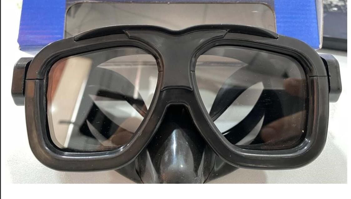 Apnea amatör maske siyah