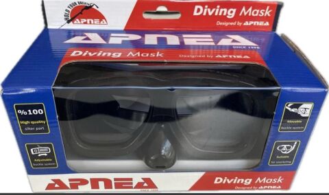 Apnea amatör maske siyah