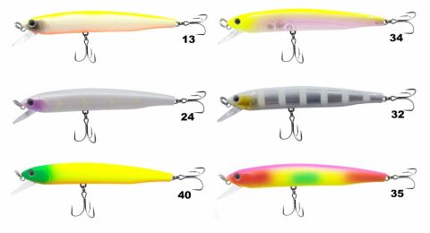Kendo Black Bass Minnow 95F 7,5 gr Suni Yem 35