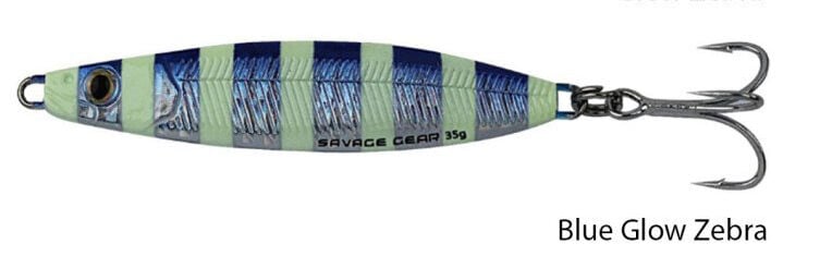 Savage gear Psycho Sprat 28g Suni Yem Blue Glow Zebra