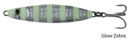 Savage gear Psycho Sprat 28g Suni Yem Glow Zebra