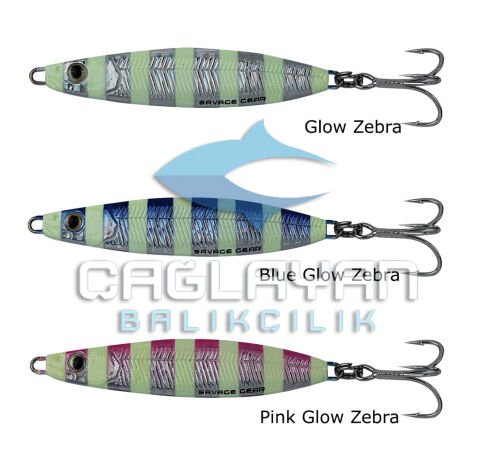 Savage gear Psycho Sprat 28g Suni Yem Glow Zebra