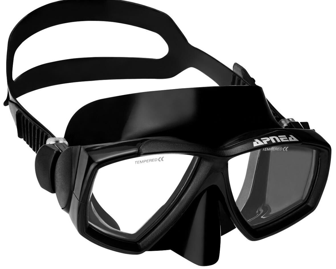 Apnea Seagul 2 Silicone Mask (Siyah)