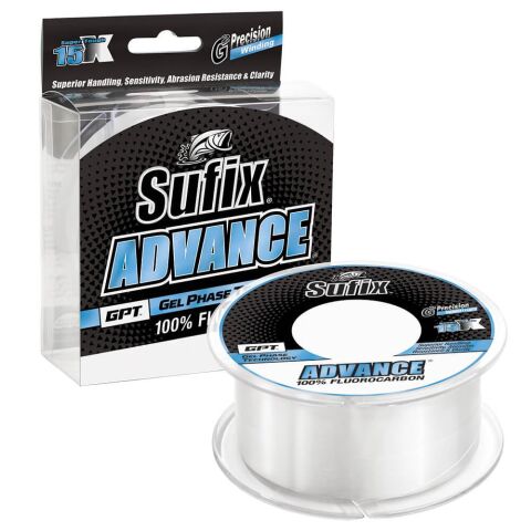 Sufix Advance Fluorocarbon Beyaz Misina 0,235mm 4,5kg 91m
