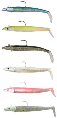 Savage gear Sandeel 16 cm 42 gr 2+1 Adet Glow