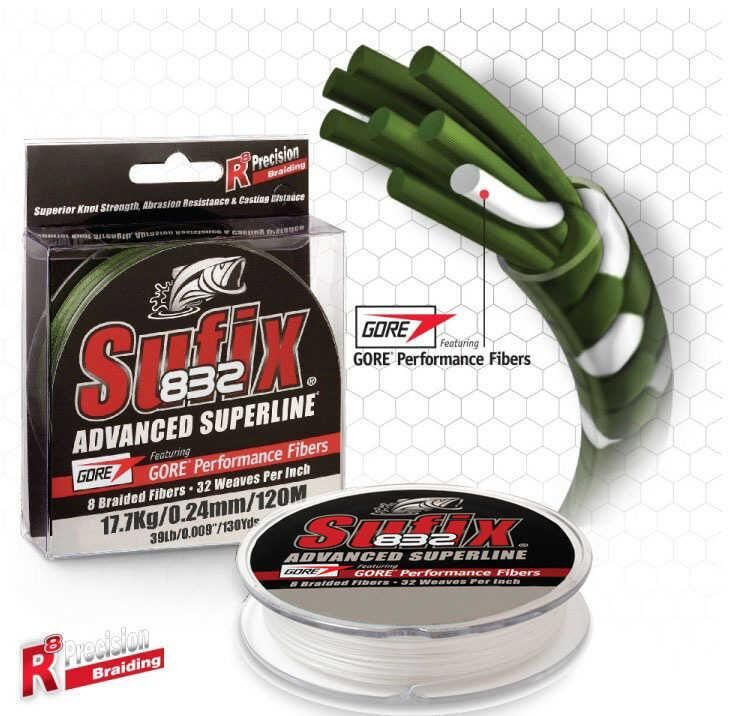 Sufix 832 Advanced İp Misina Ghost 120mt 0,10mm 5,9kg