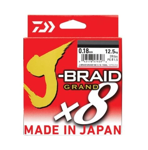 Daiwa JB Grand 8B 300m Multi Color İp Misina 0,20 MM