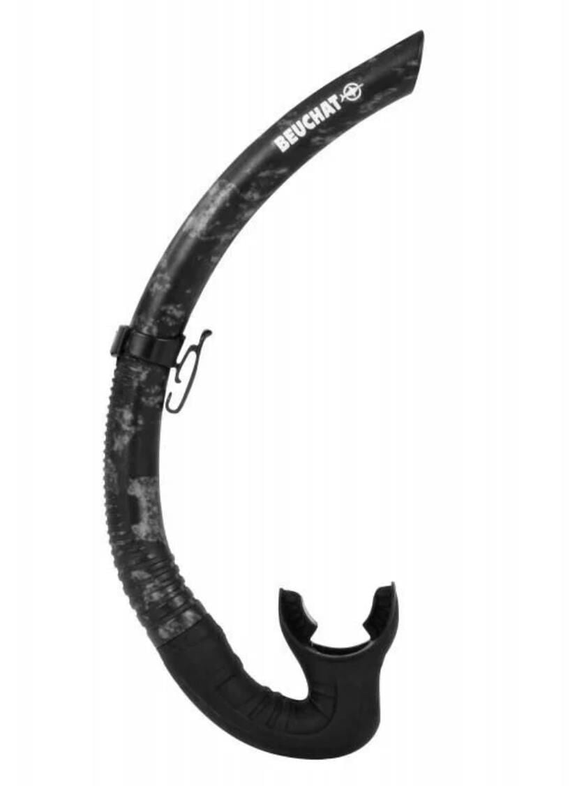 BEUCHAT Şnorkel SPY CAMO Kamuflaj Siyah