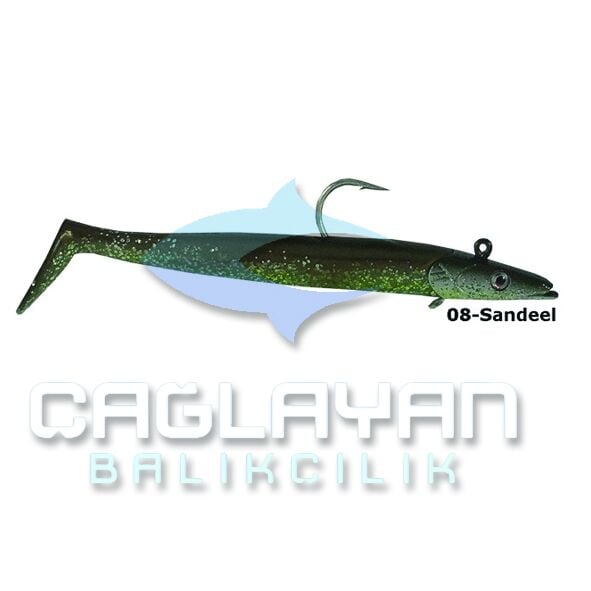Savage gear Sandeel 12.5 cm 23 gr 2+1 Adet Suni Yem Sandeel