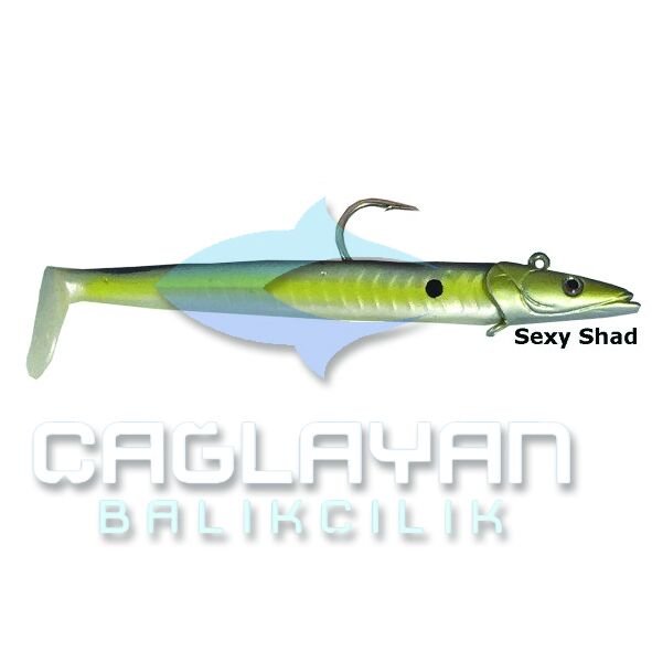 Savage gear Sandeel 12.5 cm 23 gr 2+1 Adet Suni Yem Sexy Shad