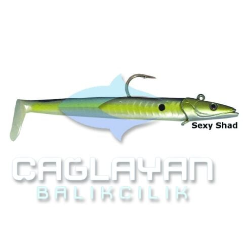 Savage gear Sandeel 12.5 cm 23 gr 2+1 Adet Suni Yem Sexy Shad