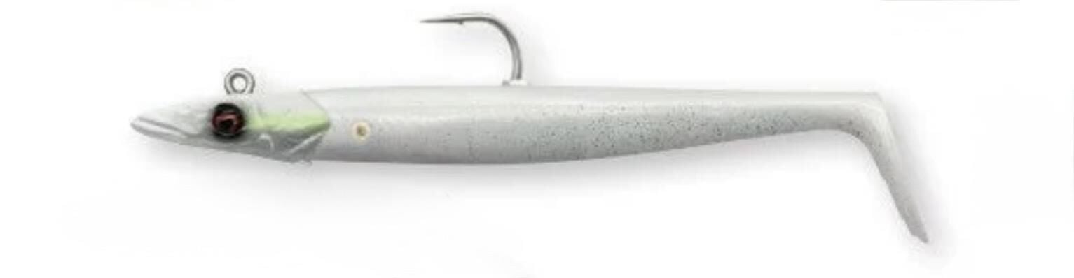 Savage Gear Sandeel V2 18 cm 86 gr 2+1 White Pearl Silver