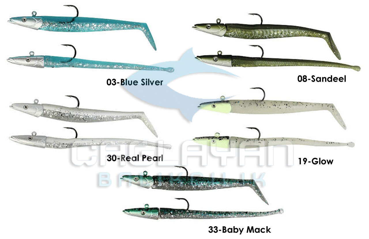 Savage gear Sandeel And Slug 10 cm 10 gr 4+2 Adet 08-Sandeel