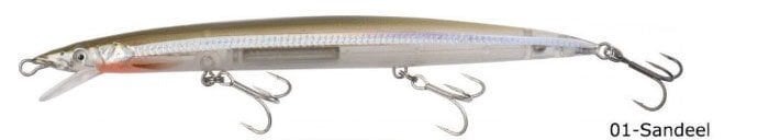 Savage gear Sandeel Jerk Minnow 145 14g  Suni Yem 01-Sandeel